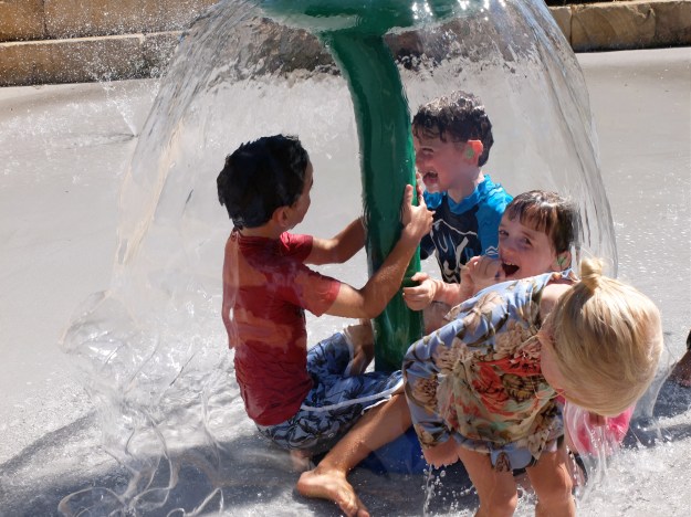 Water park at the campground