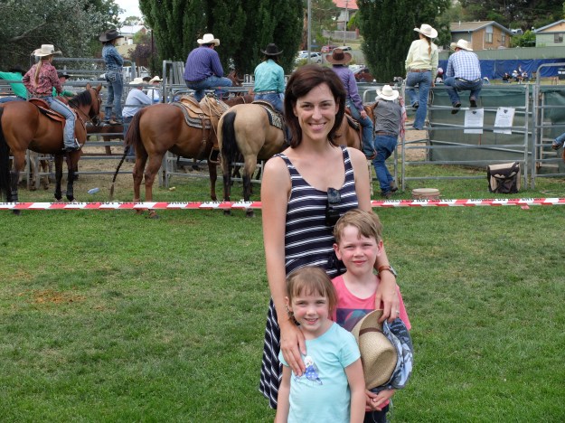 Backstage at the Rodeo