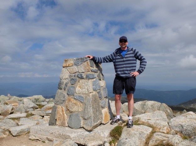 At the summit, had to wait for someone to take the photo for me (didn't think about that now did I!)
