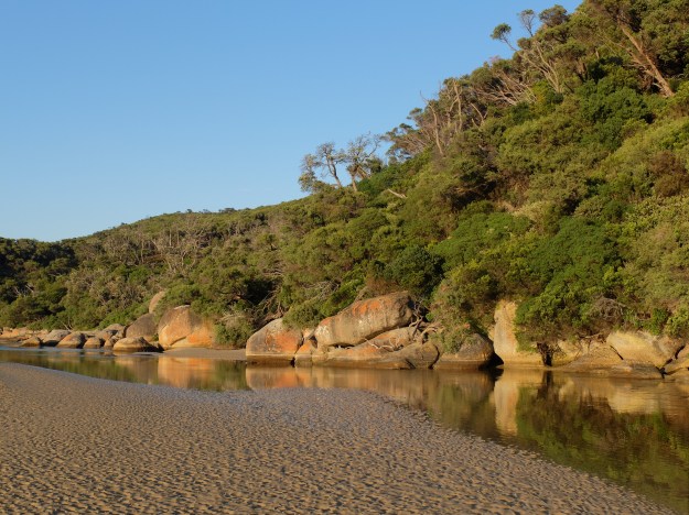 Tidal River - moments from our campsite!