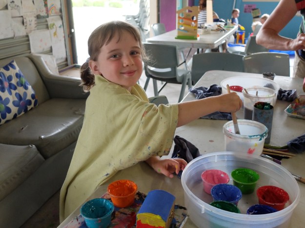 Craft day - good place to meet new "friends"