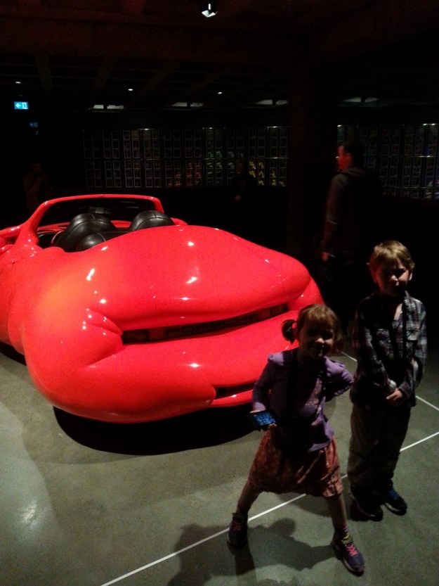 MONA - fat Ferrari but no poo machine!