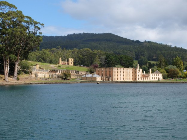 The Penitentiary at Port Arthur, from the boat tour