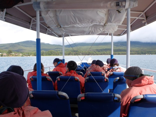 Bruny Island boat trip. memorable for a number of reasons!