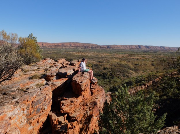 Hanging out at the Serpentine Gorge!