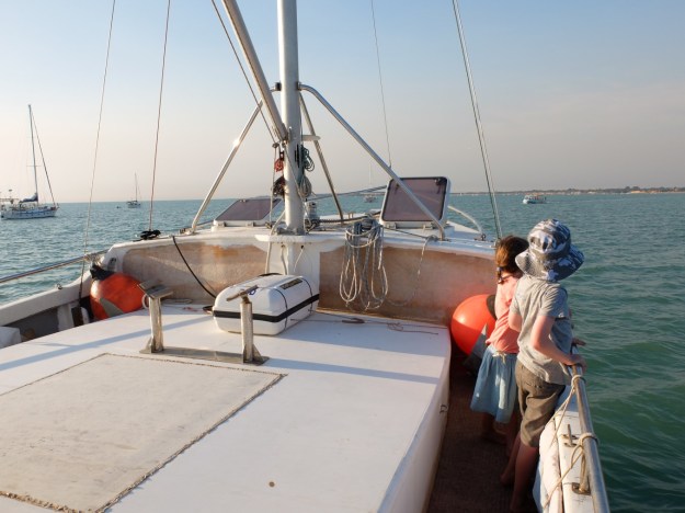 Off for a sunset cruise on a friends boat!